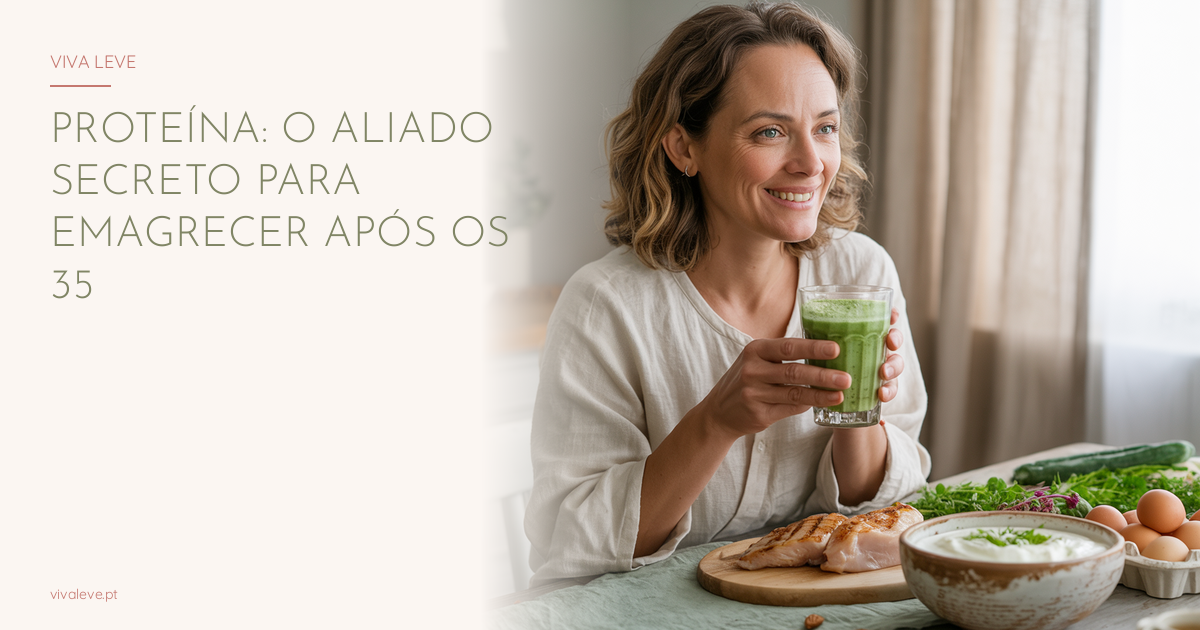 Proteína: o aliado simples para emagrecer depois dos 35